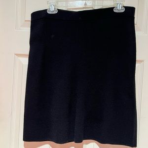 Black Knit Skirt